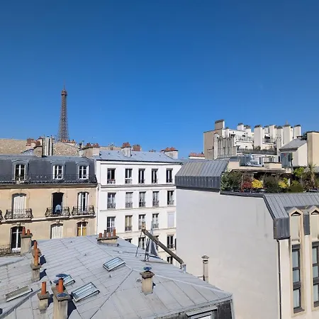 Vintage Pied-a-terre - Eiffel Tower View * 巴黎