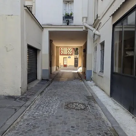 Vintage Pied-a-terre - Eiffel Tower View Lejlighed *